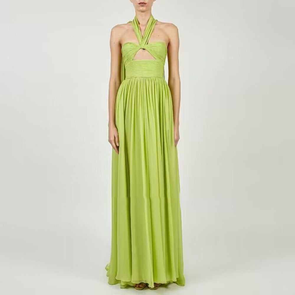 VATTA Slip Evening Dress Gown
