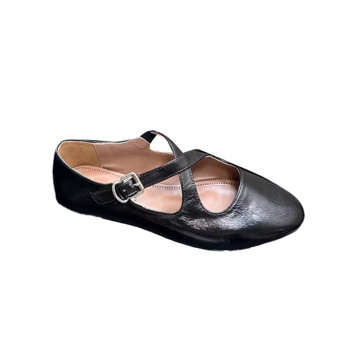 VIANN Cross Flat Ballet Shoes