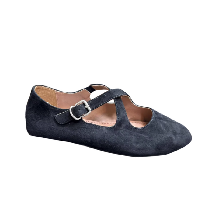 VIANN Cross Flat Ballet Shoes