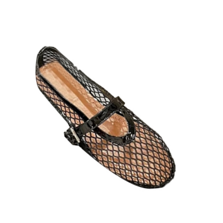 VIANN Mesh Flat Ballet Shoes