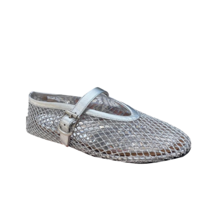 VIANN Mesh Flat Ballet Shoes