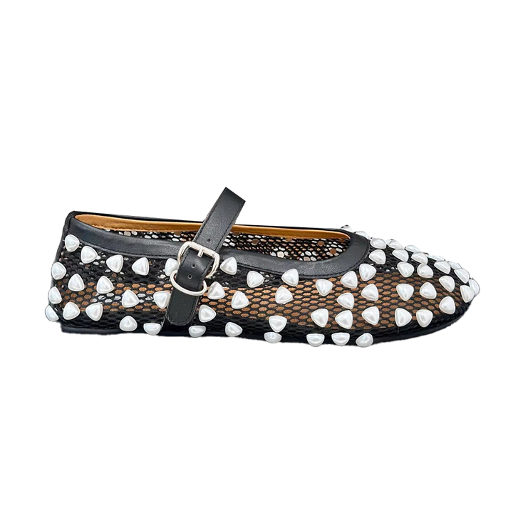 VIANN Pearl Flat Ballet Shoes