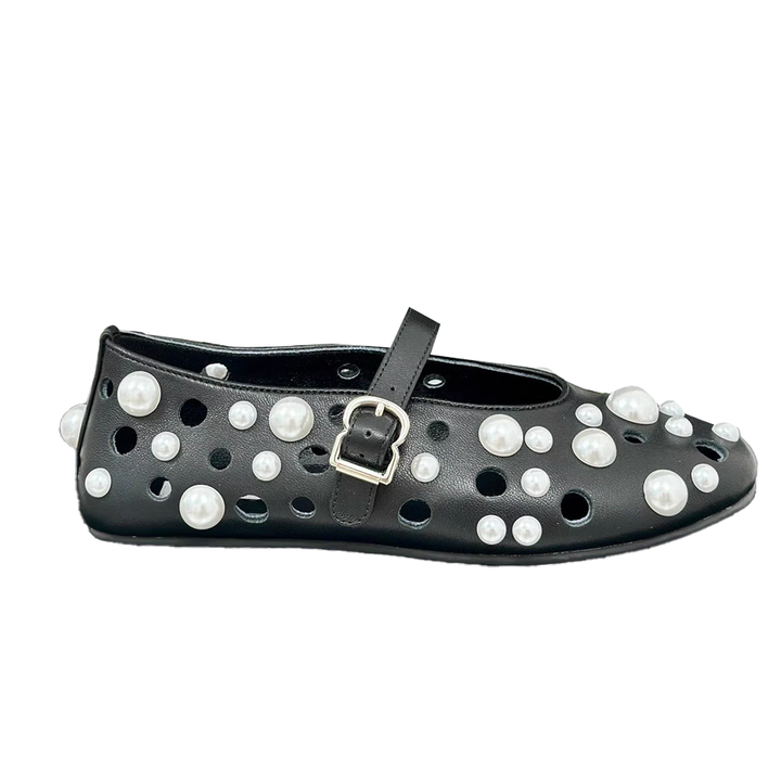 VIANN Pearl Flat Ballet Shoes