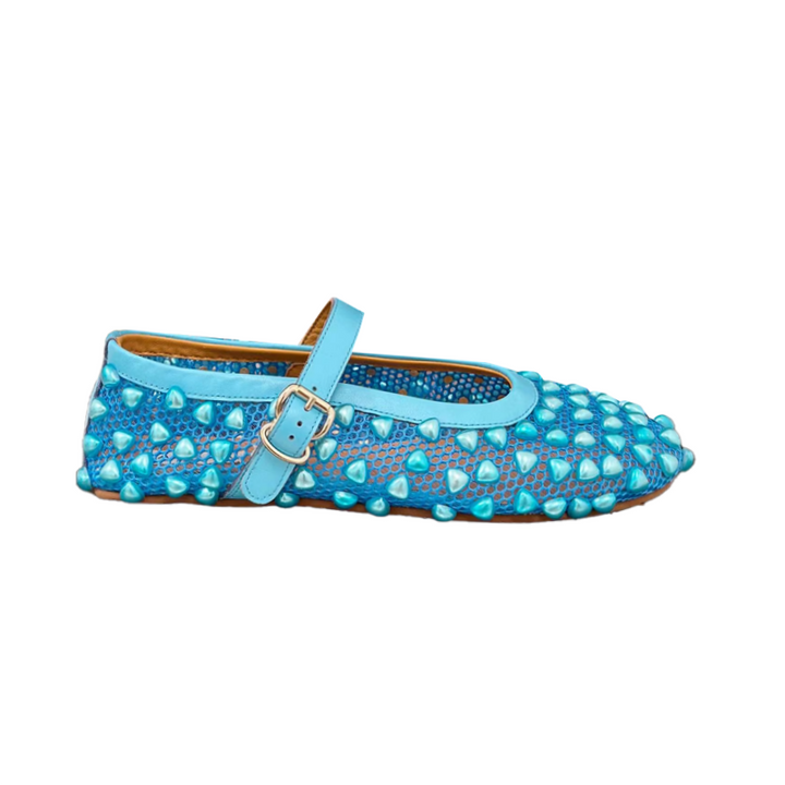 VIANN Pearl Flat Ballet Shoes