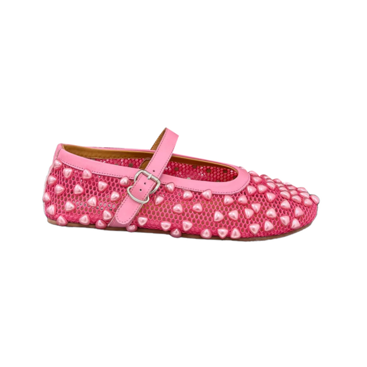 VIANN Pearl Flat Ballet Shoes