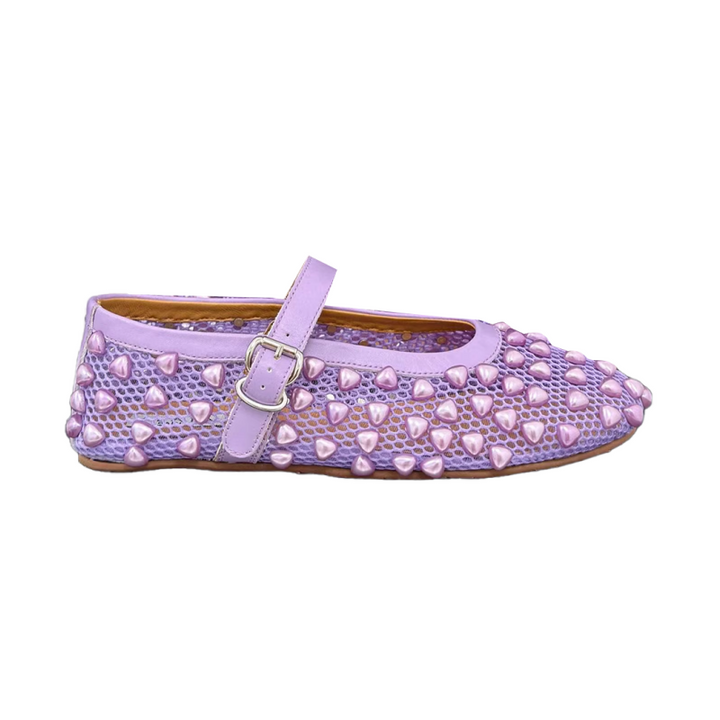 VIANN Pearl Flat Ballet Shoes