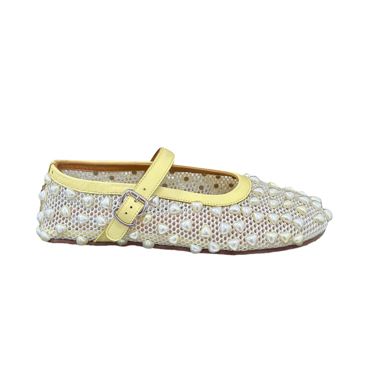 VIANN Pearl Flat Ballet Shoes