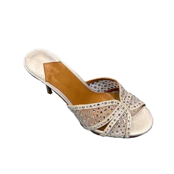 VOBAT Diamante Mules Sandals