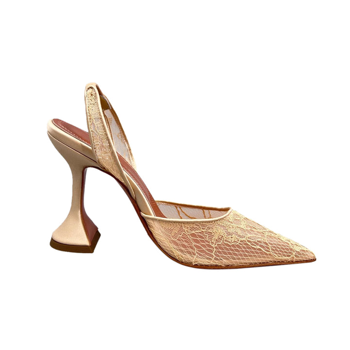 VOHCE Lace High Heel Sandals