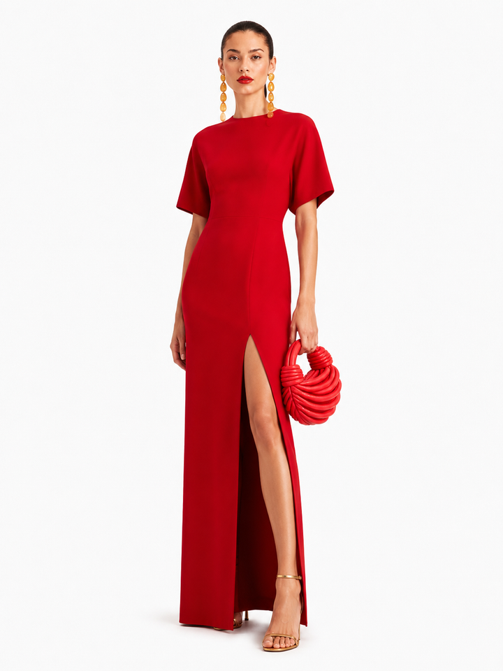 VOKOR Slip Evening Dress Gown