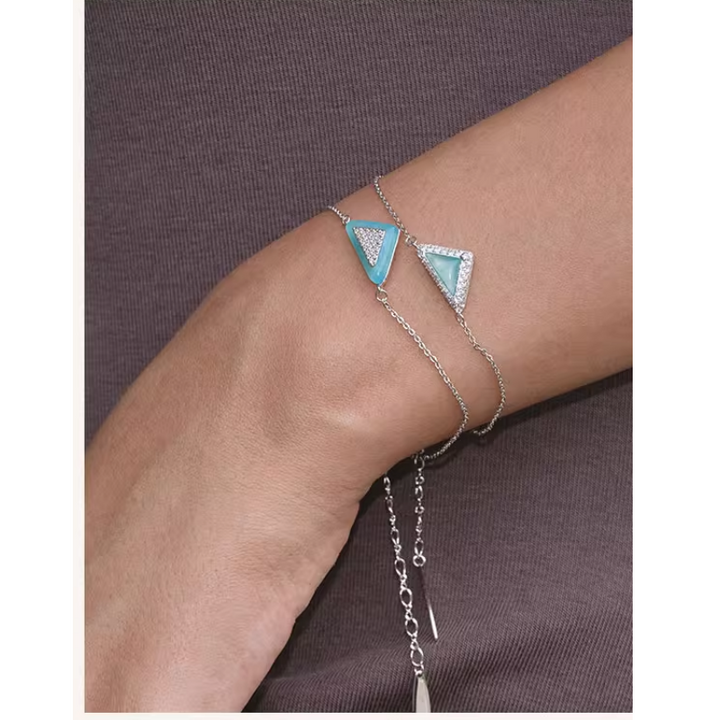 VORSA Diamante Triangle Bracelet