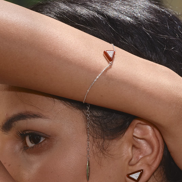 VORSA Diamante Triangle Bracelet
