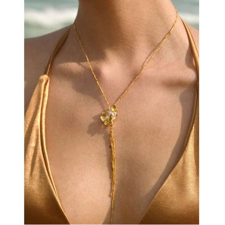 VOSIA Butterfly Necklace