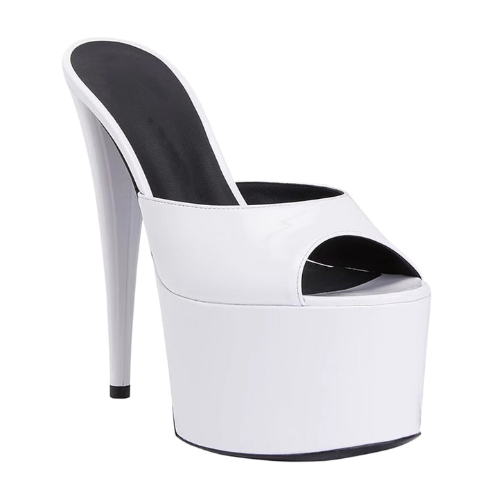 VOTCA Stiletto High Heel Mules Sandals