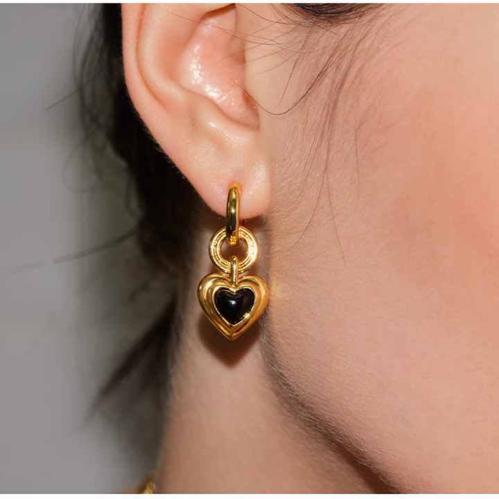 VOTNA Heart Earrings - Pair