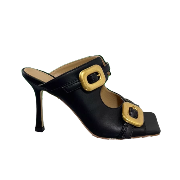 VTROS Buckled Mules Sandals