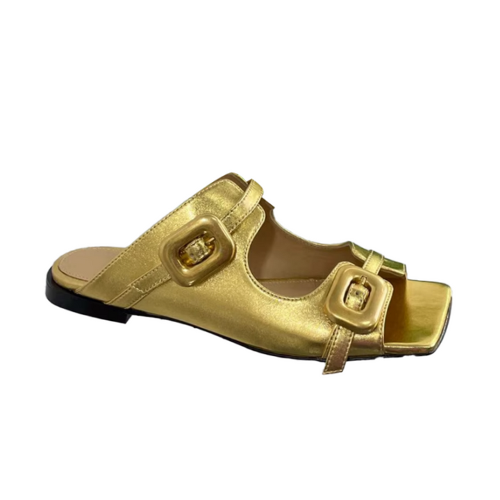 VTROS Buckled Slippers Slides