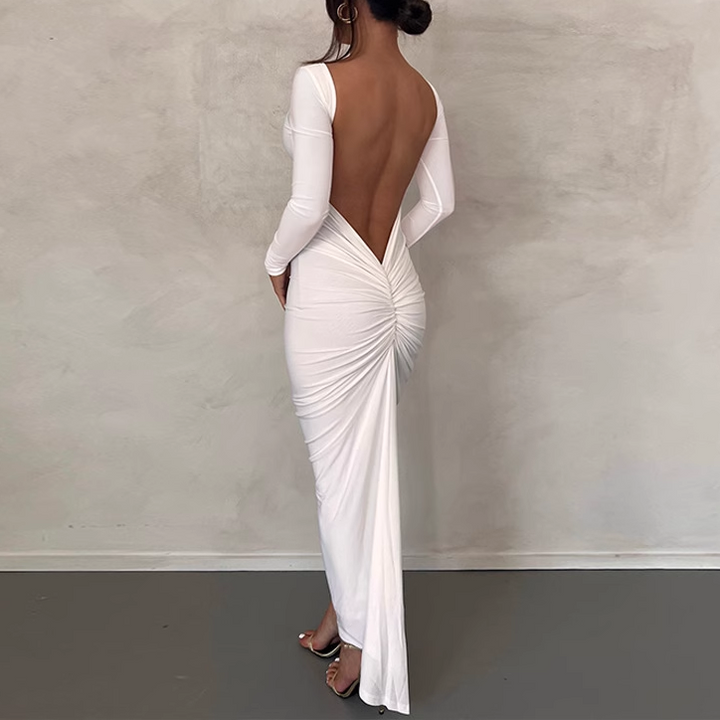 VUCHA Backless Evening Dress Gown