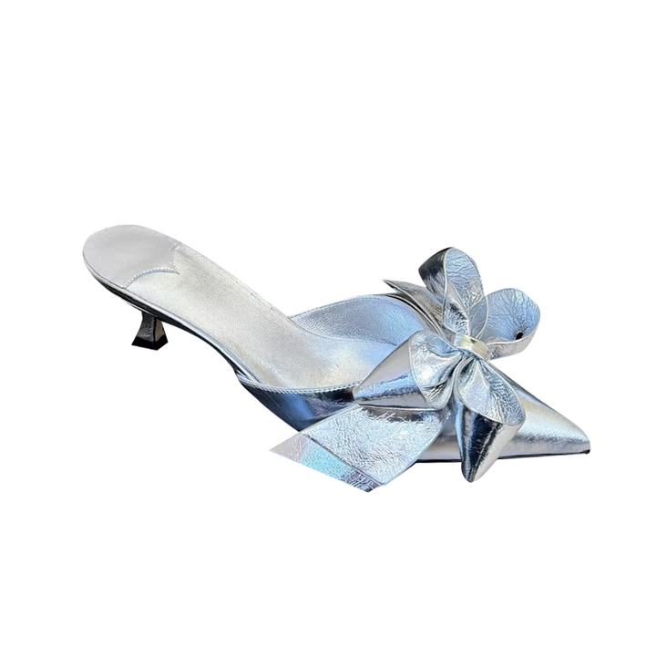 VUIEK Bow Mules Sandals