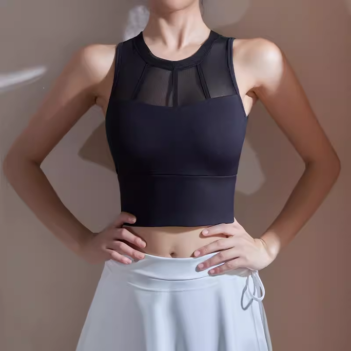 VUITO Yoga Pilates Dri-Fit Fitted Sports Bra