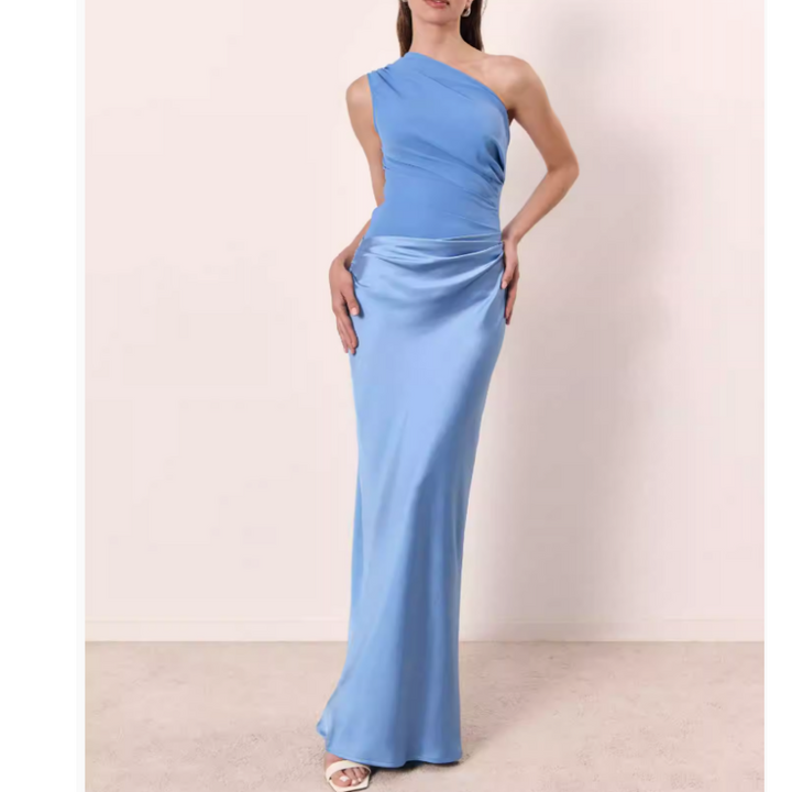 VUSAH One-Shoulder Maxi Dress