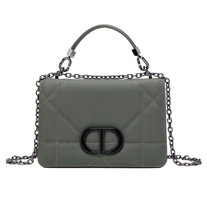 VUSTE Metal Lock Quilted Cross Body Bag