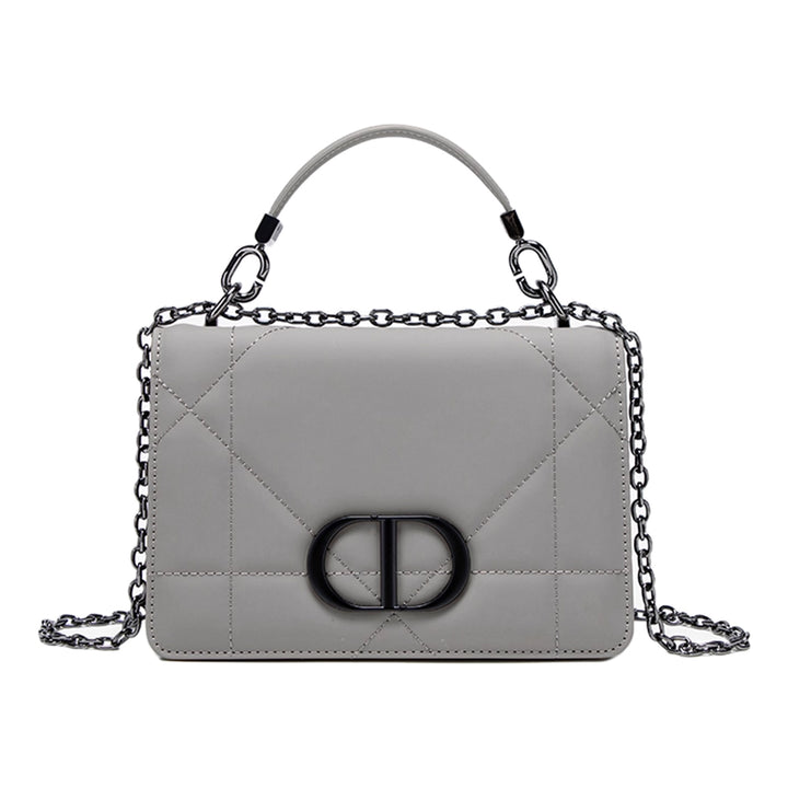 VUSTE Metal Lock Quilted Cross Body Bag