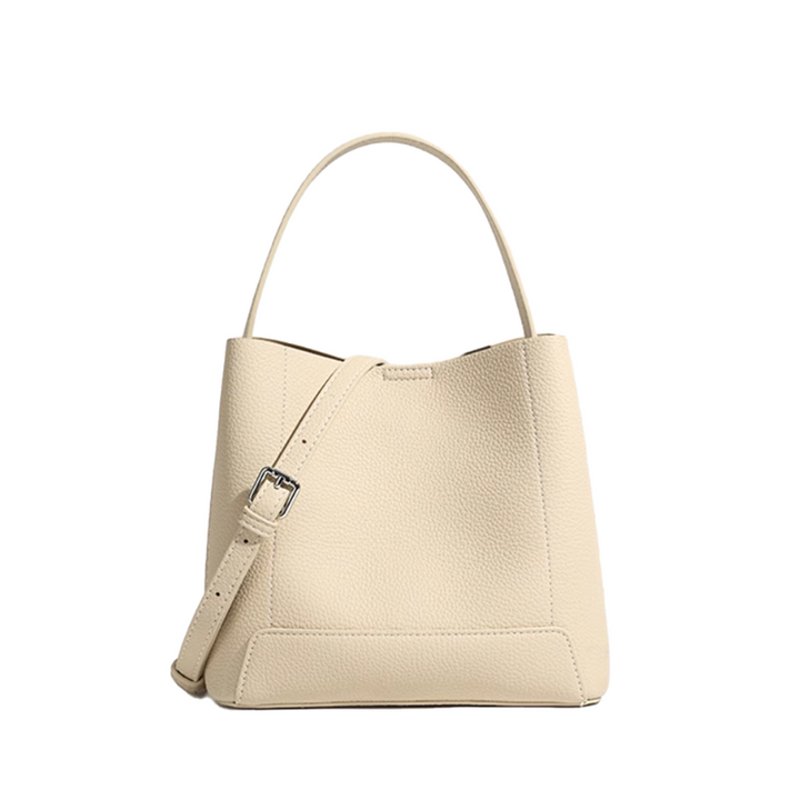 VUTBI Leather Bucket Bag