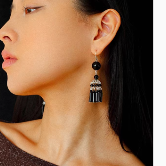 VUTCO Fringed Earrings - Pair