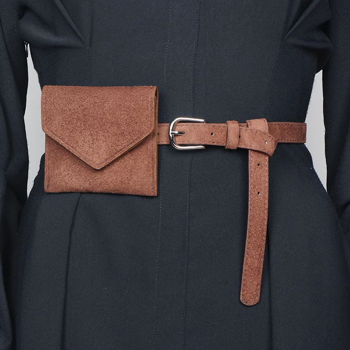 XADUE Suede Waist Belt Bag