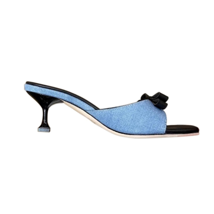 XUNEV Bow Mules Sandals