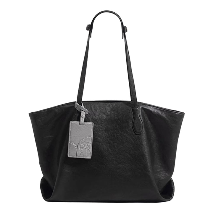 XUTHA Leather Oversized Tote Bag