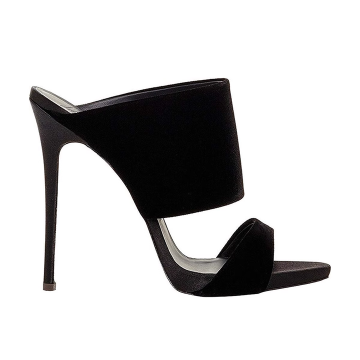ZAVRU Suede Mules Sandals