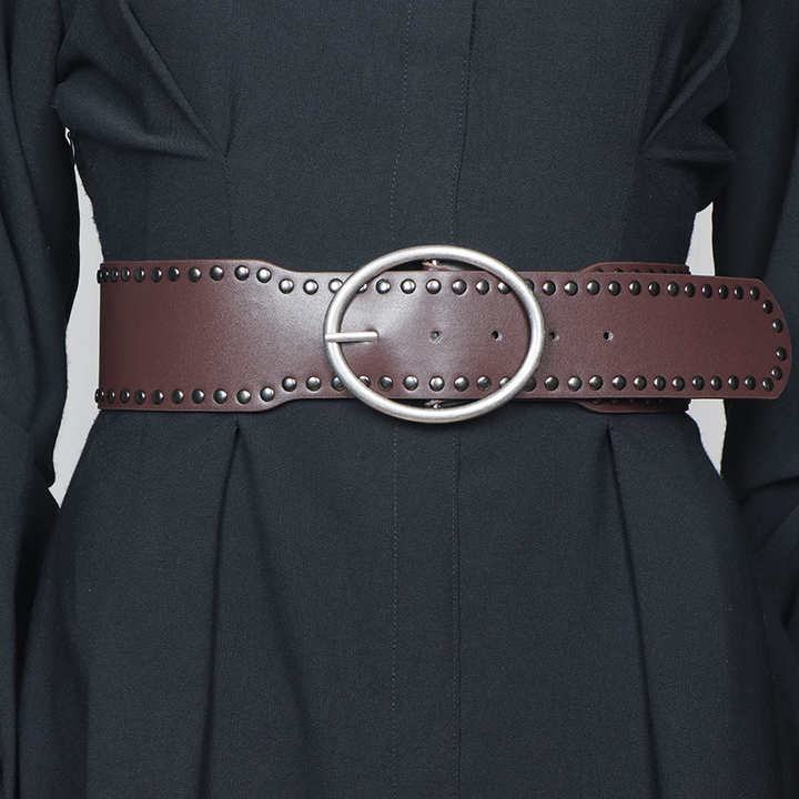 ZEMCU Studded Girdle Belt