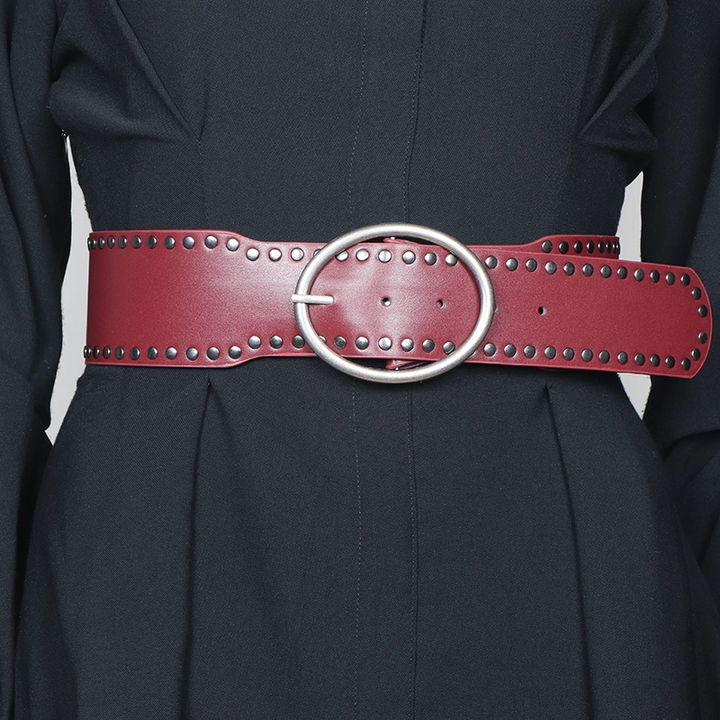 ZEMCU Studded Girdle Belt