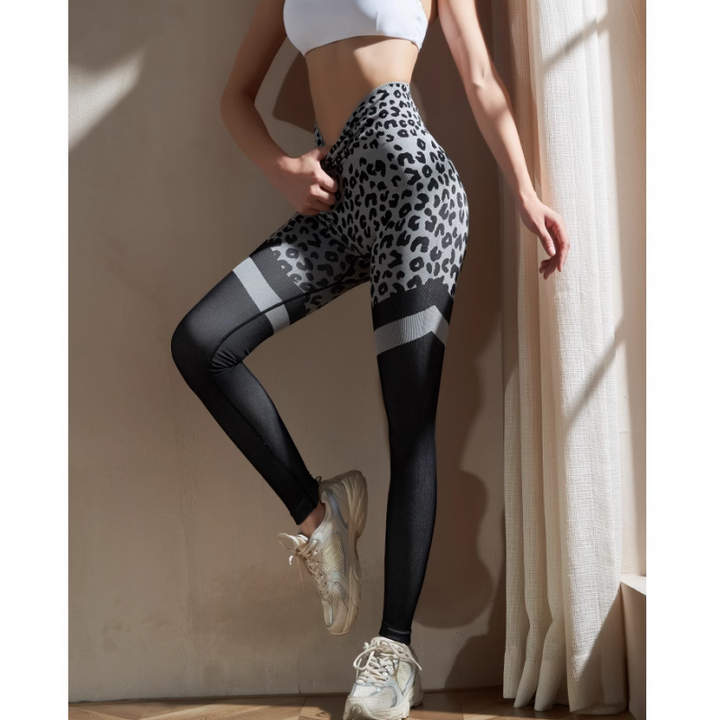 ZENAS Printed Fitted Stretch Leggings