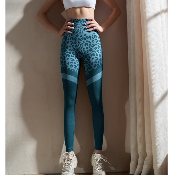 ZENAS Printed Fitted Stretch Leggings