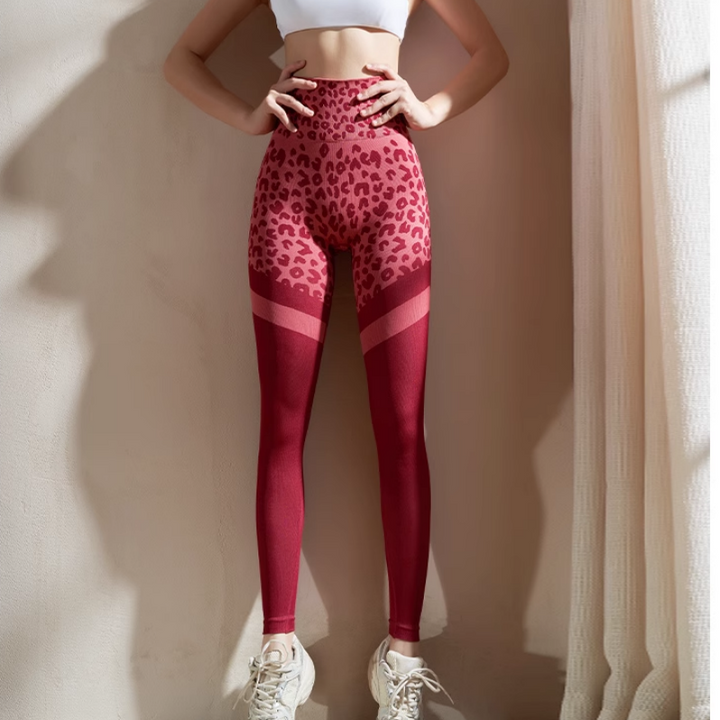 ZENAS Printed Fitted Stretch Leggings