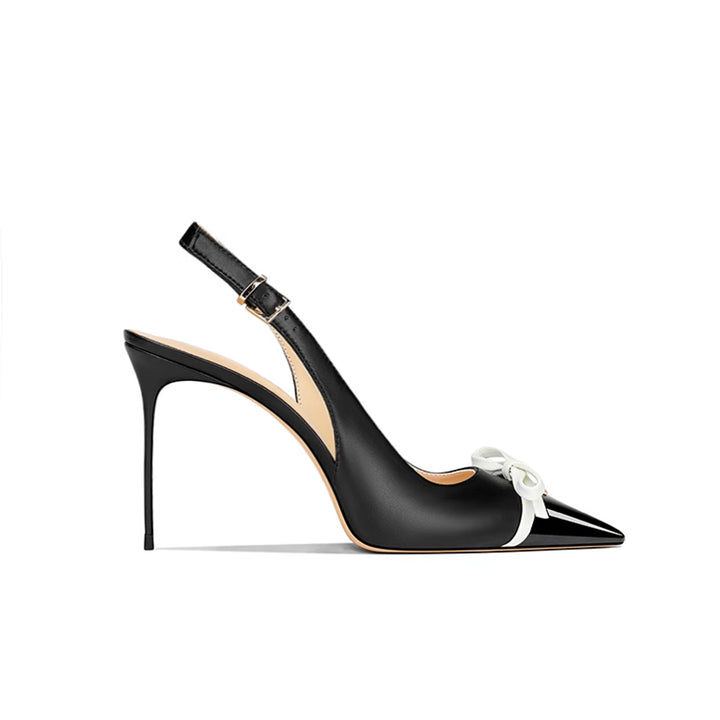 ZEVCO Bow Mid Heel Sandals - 8cm