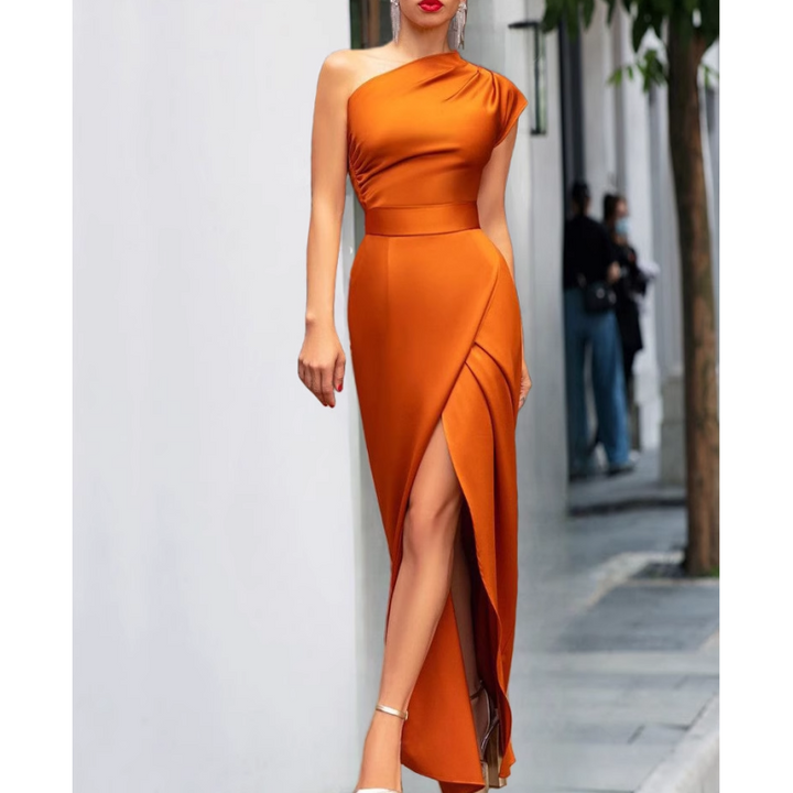 ZOERC Slip Evening Dress Gown