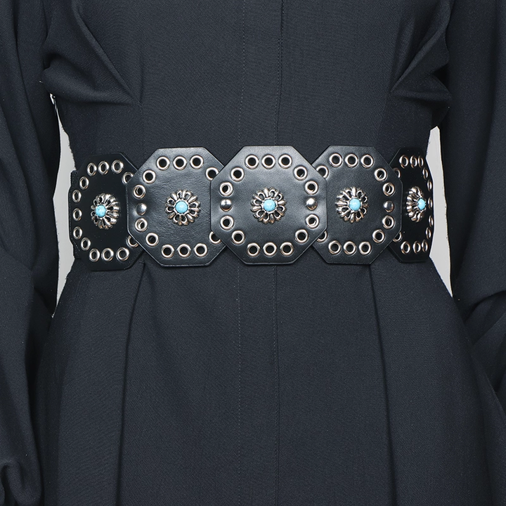 ZOHRA Studded Girdle Belt