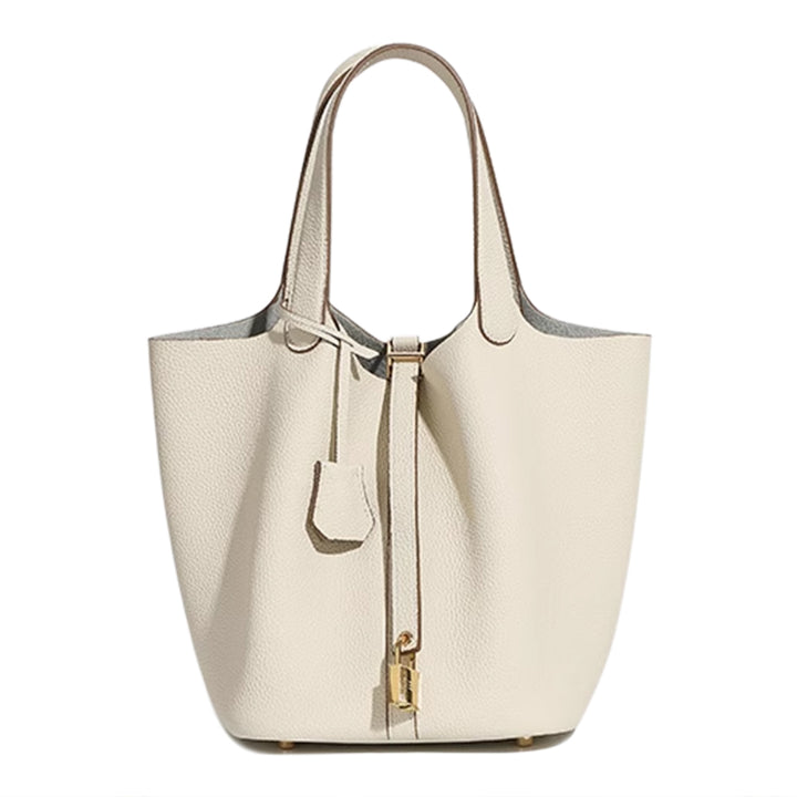 ZOVRI Leather Bucket Bag