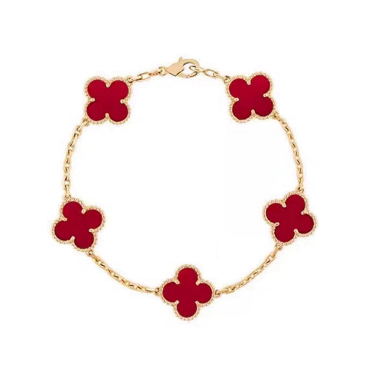 SIYEO Four-Leaf Clover Bracelet