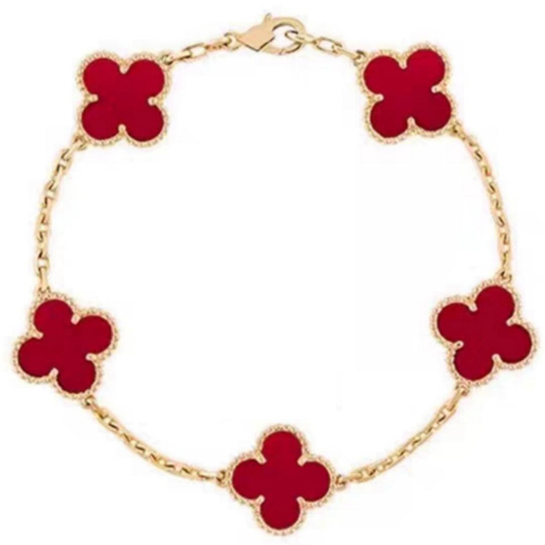 SIYEO Four-Leaf Clover Bracelet