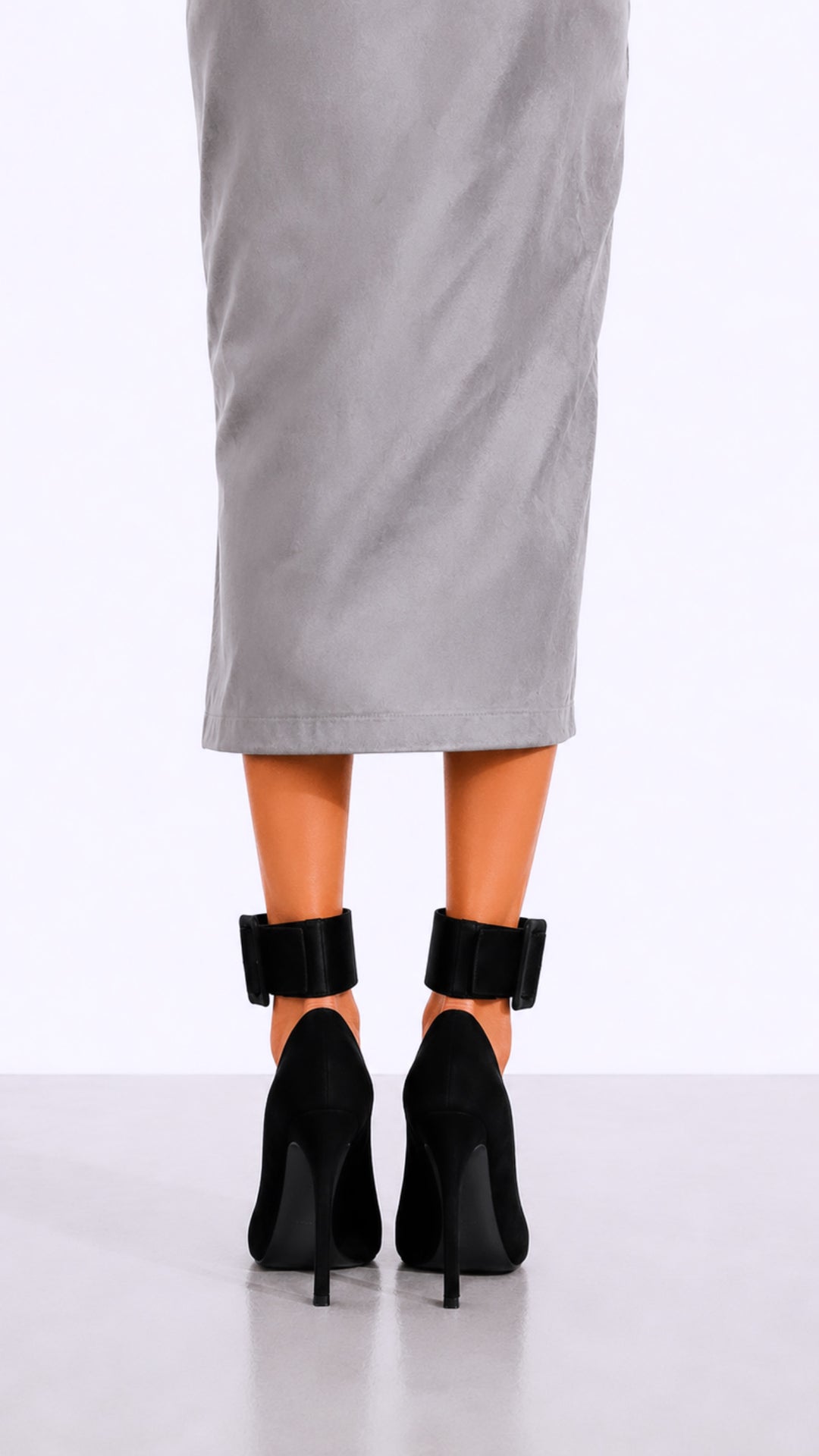 SEVTB OPEN VAMP FLOATING BUCKLE PUMPS