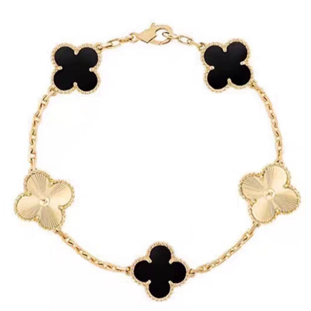 SIYEO Four-Leaf Clover Bracelet