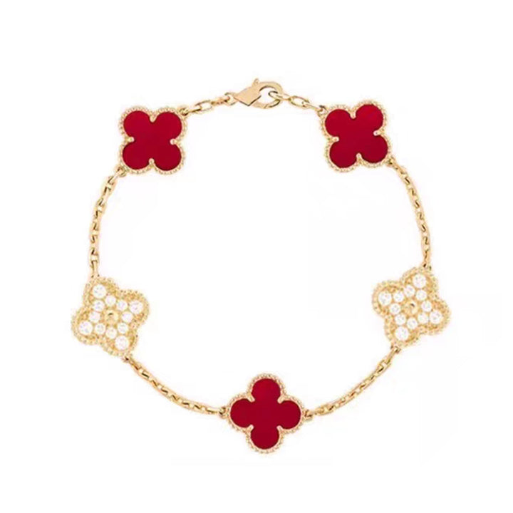 SIYEO Four-Leaf Clover Bracelet
