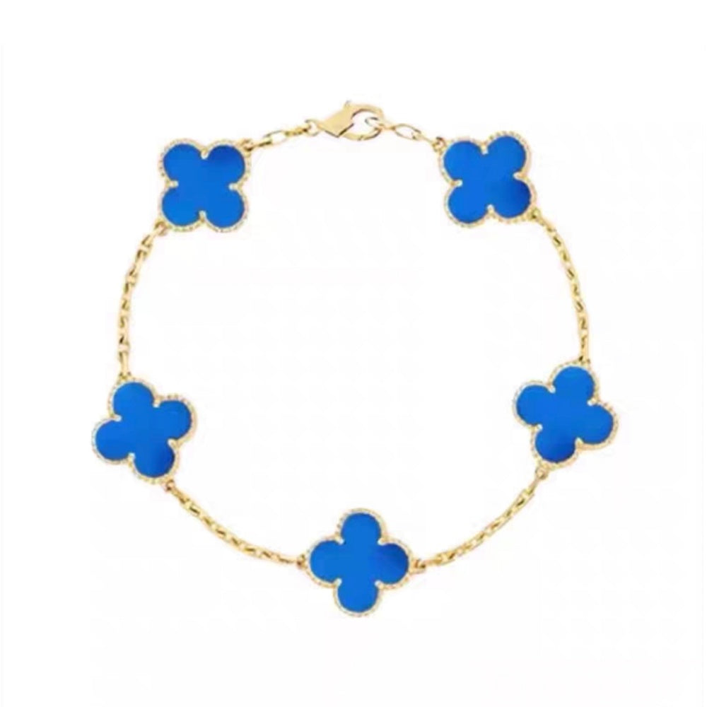 SIYEO Four-Leaf Clover Bracelet