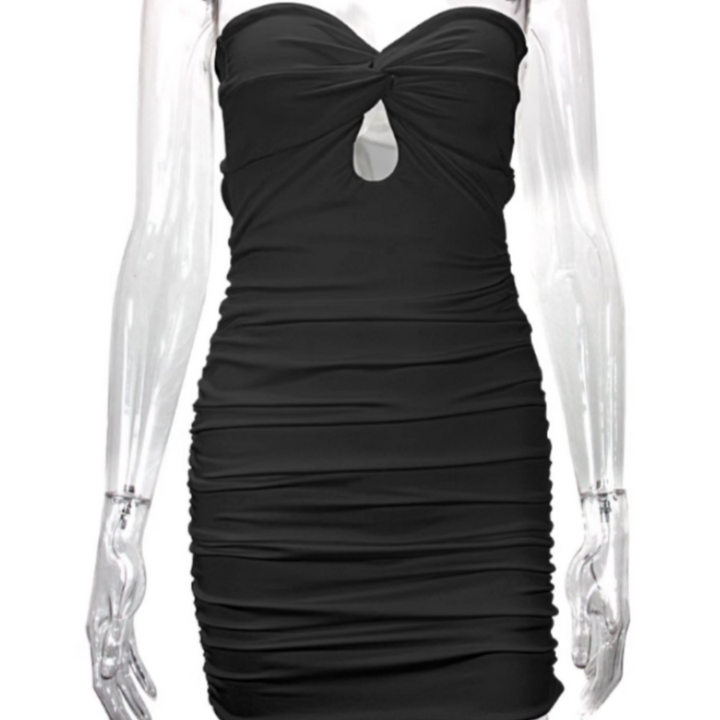 LAEIF Tube Mini Evening Dress Gown