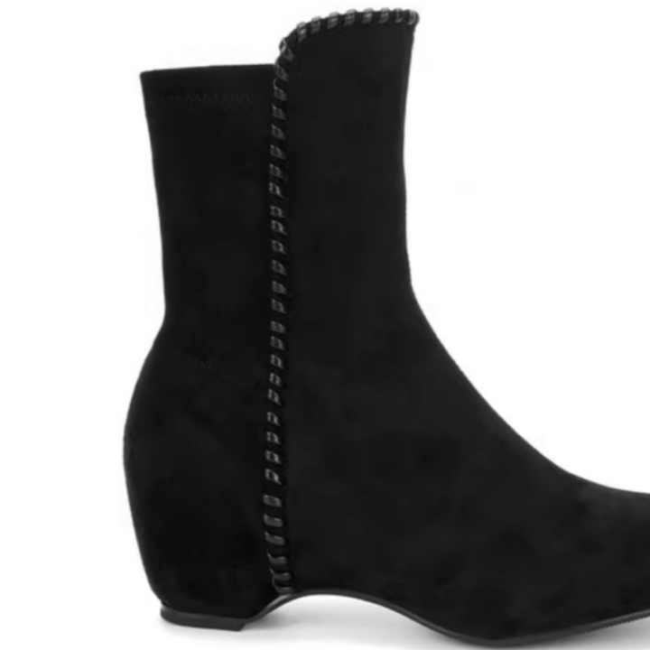 FTTLS Suede Ankle Boots
